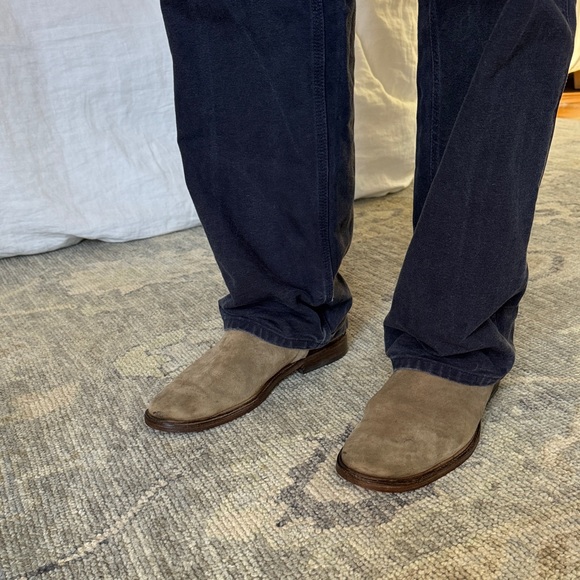 Frye Suede Boots with new authentic Frye soles. main image 8
